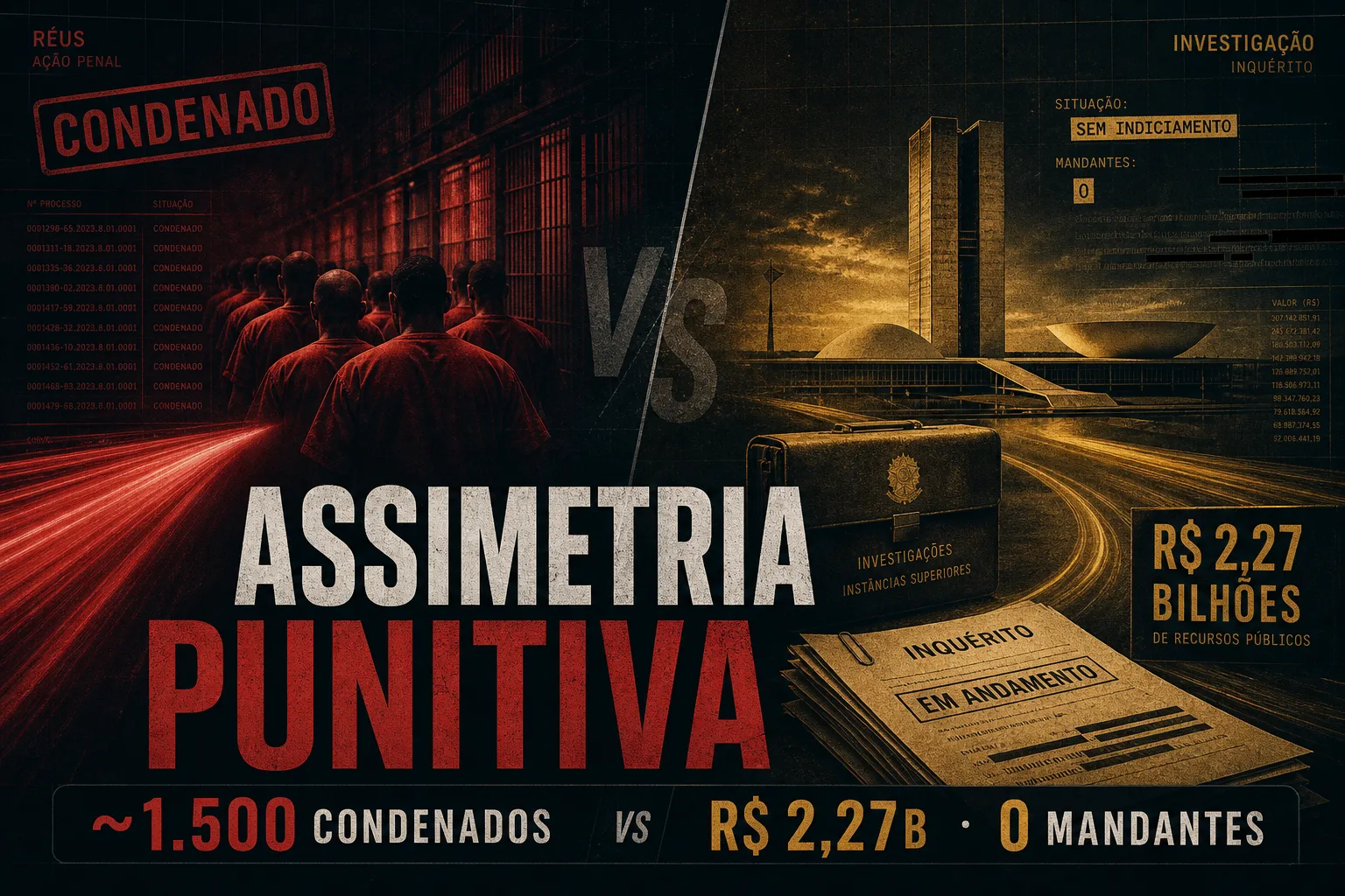 Assimetria Punitiva — P3 Invertido · Jan/2023 × Pandemia · lawfare-timeline ID 179