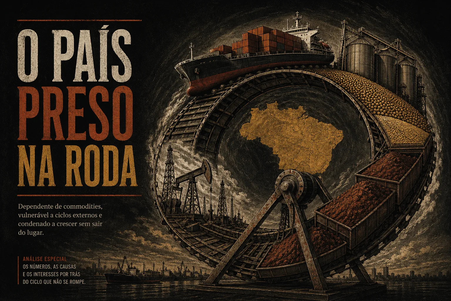 Brasil: O País Preso na Roda · Economia Política