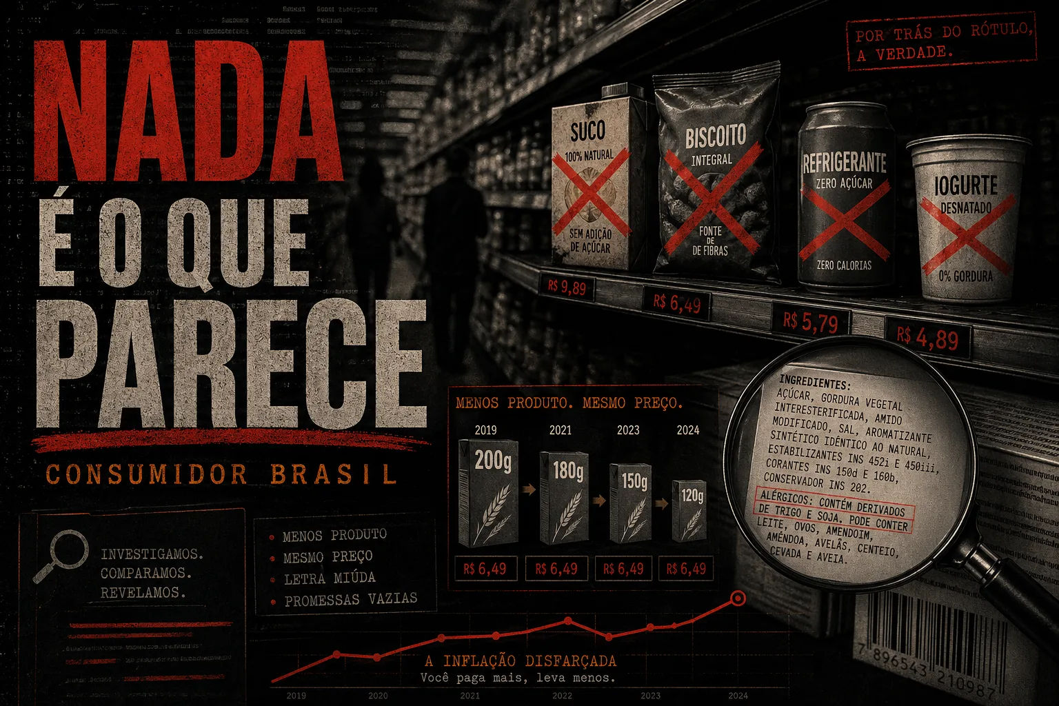 NADA É O QUE PARECE — Painel do Consumidor Brasileiro