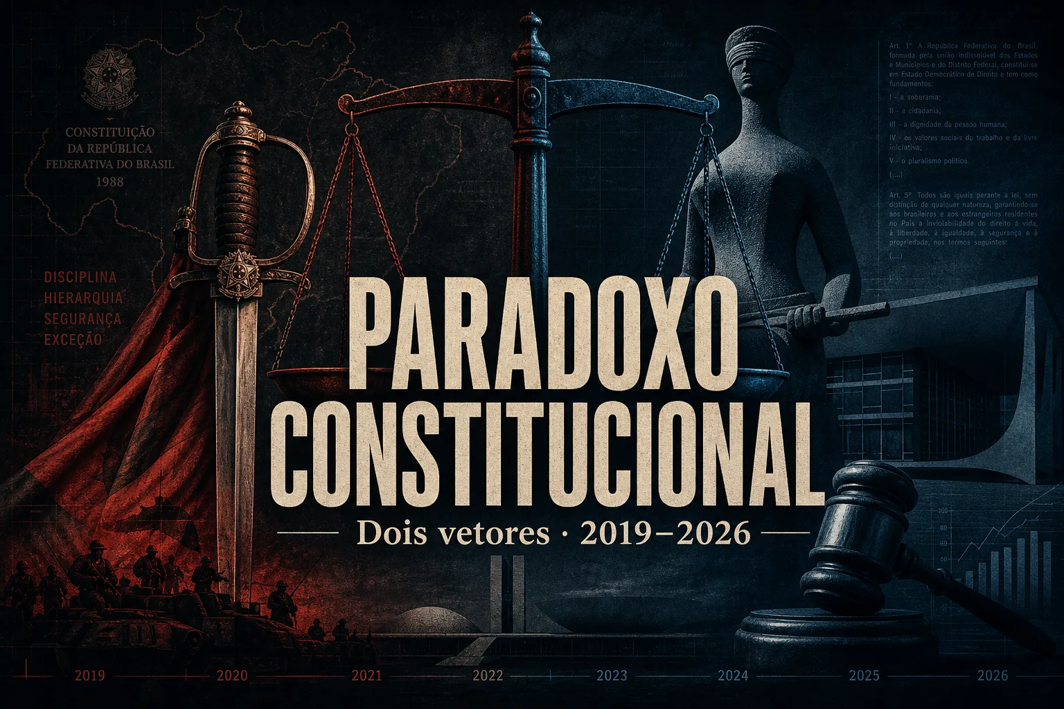 Paradoxo Constitucional — Brasil 2019–2026