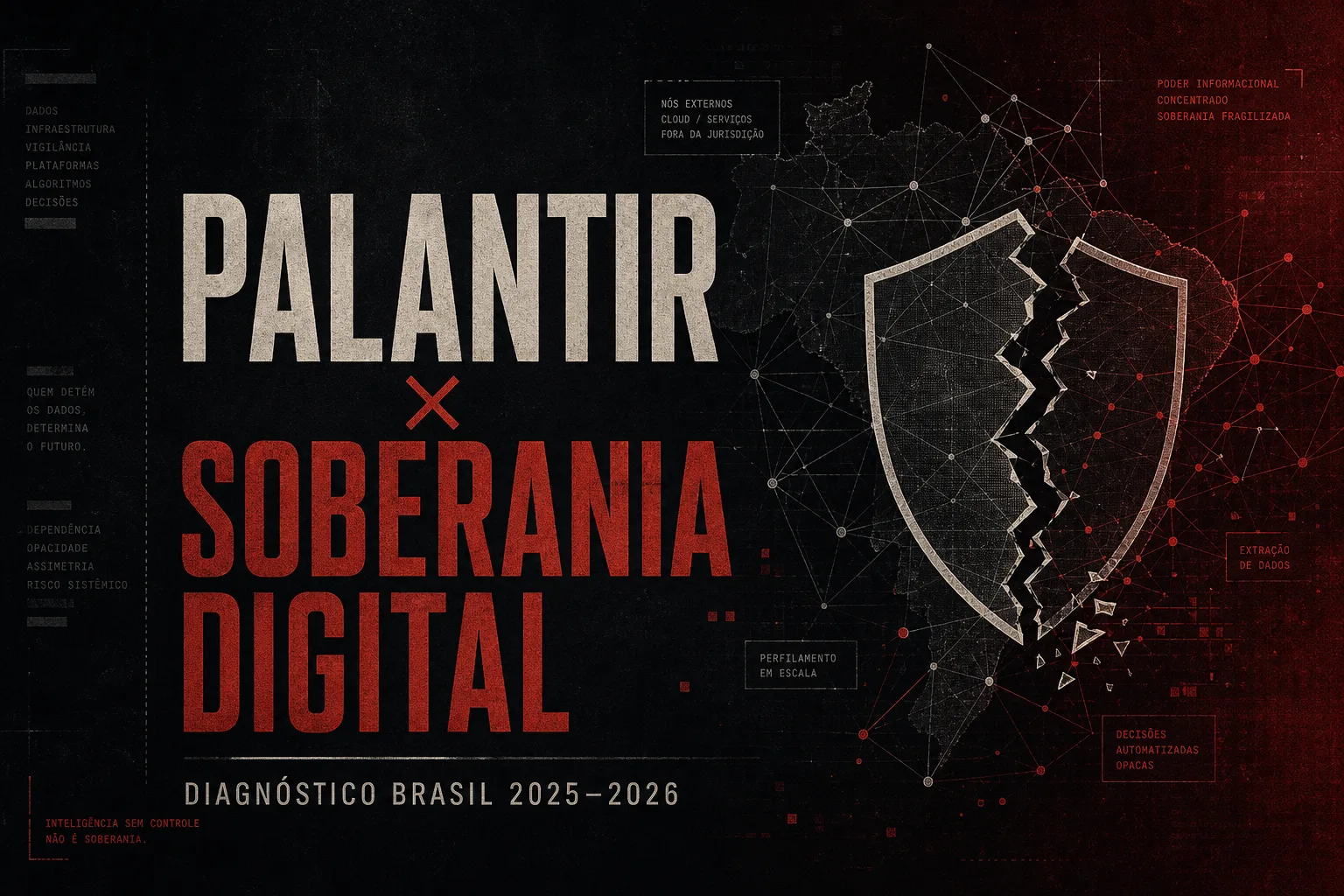 PALANTIR × SOBERANIA DIGITAL — Diagnóstico Crítico Brasil 2025–2026